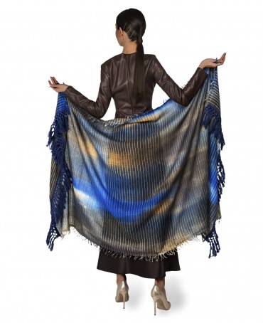 Палантин Унисекс W.FR240-NOTE/GRIS